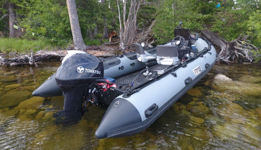 Fishing Boat Engine Inflatable Boat Outboard Motor Gasonline