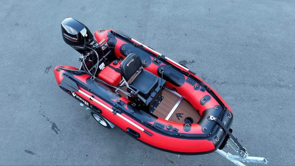 Stryker PRO 320 (10’ 5”) Inflatable Boat  – S T I C K S T E E R w/25HP JET Outboard