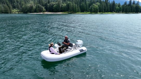 SALE RIB LX 330 BUILD W/ CONSOLE, MOTOR, & TRAILER